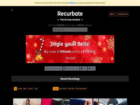 recurbate.com|Top Sites Like recurbate.com